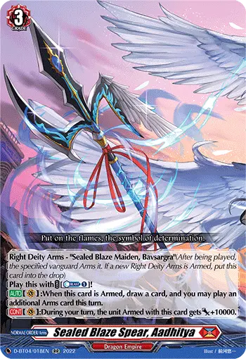 Sealed Blaze Spear, Aadhitya
