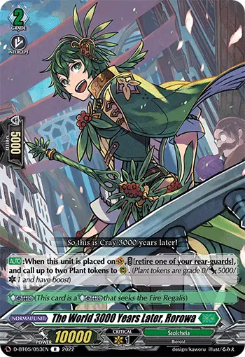 The World 3000 Years Later, Rorowa