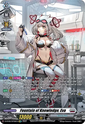 Fountain of Knowledge, Eva