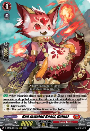 Red Jeweled Beast, Galnet