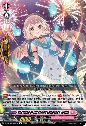 Nocturne of Flickering Lambency, Judith