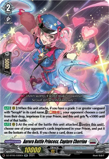 Aurora Battle Princess, Capture Cherrino