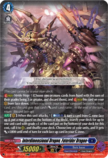 Interdimensional Dragon, Faterider Dragon
