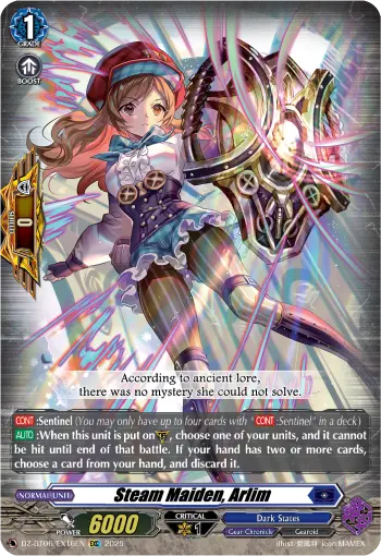 Steam Maiden, Arlim