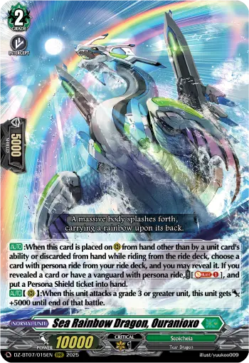 Sea Rainbow Dragon, Ouranioxo