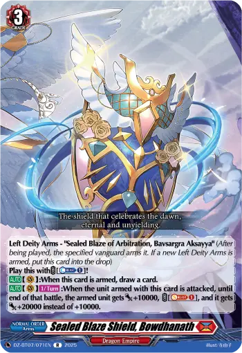 Sealed Blaze Shield, Bowdhanath