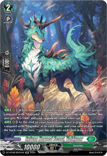 Sylvan Horned Beast, Voldyaar