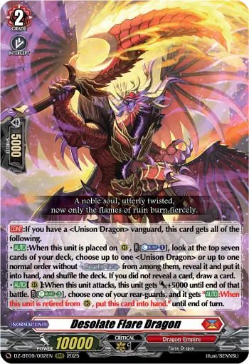 Desolate Flare Dragon