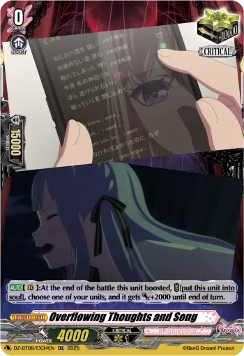 Overflowing Thoughts and Song