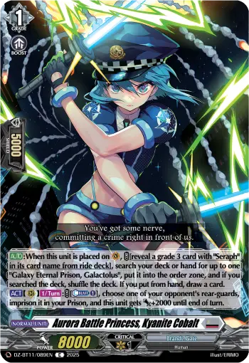 Aurora Battle Princess, Kyanite Cobalt