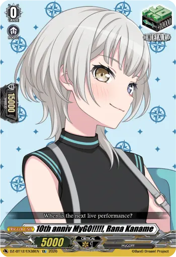 10th anniv MyGO!!!!!, Rana Kaname