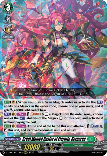 Great Magick Caster of Eternity, Berucrea