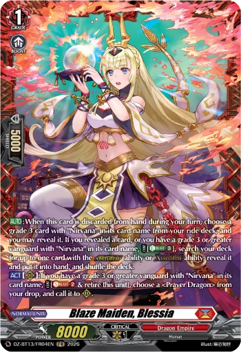 Blaze Maiden, Blessia
