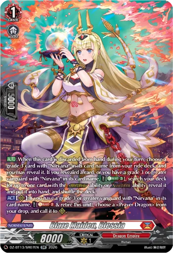 Blaze Maiden, Blessia