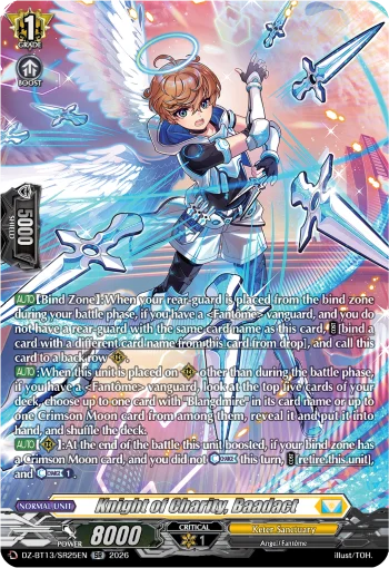 Knight of Charity, Baadact