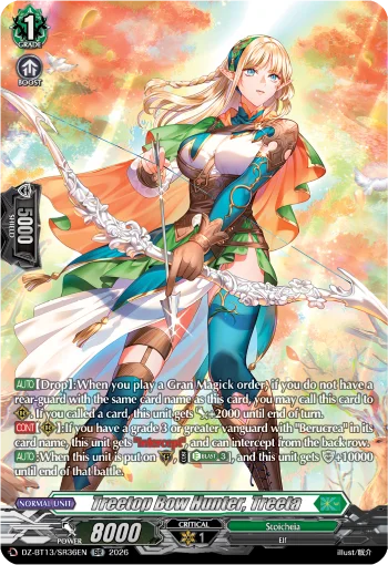 Treetop Bow Hunter, Treeta