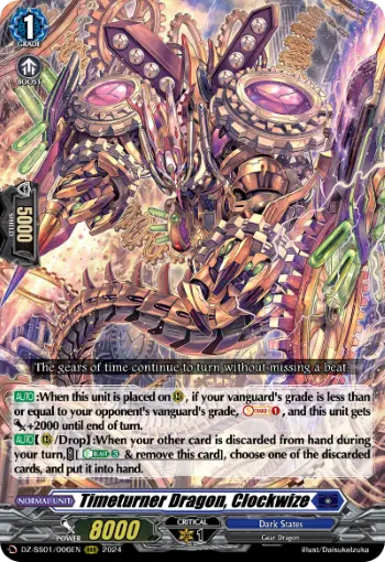 Timeturner Dragon, Clockwize