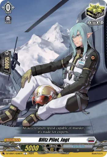 Blitz Pilot, Jagt