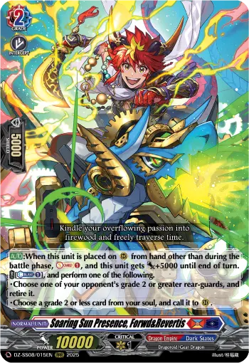 Soaring Sun Presence, Forwd&Revertis