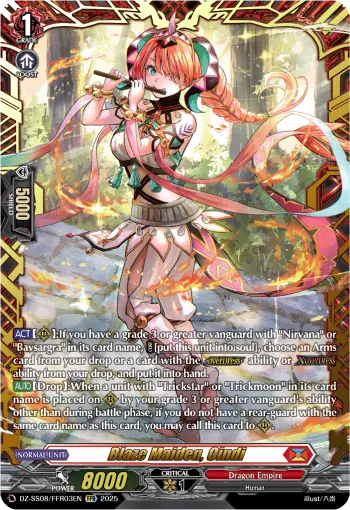 Blaze Maiden, Cindi