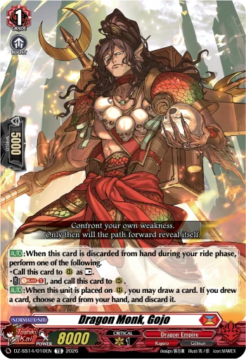 Dragon Monk, Gojo