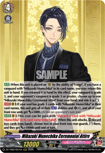 Mikazuki Munechika Ceremonial Attire